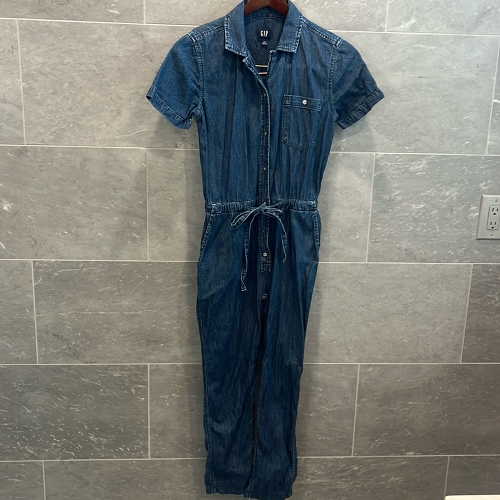 Denim jumpsuit